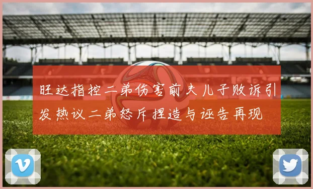 旺达指控二弟伤害前夫儿子败诉引发热议二弟怒斥捏造与诬告再现